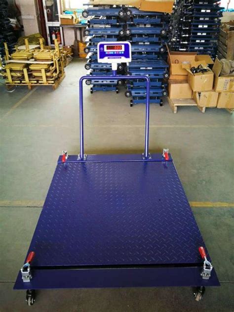 Anti Rust Coated Heavy Duty Warehouse Floor Weighing Scales