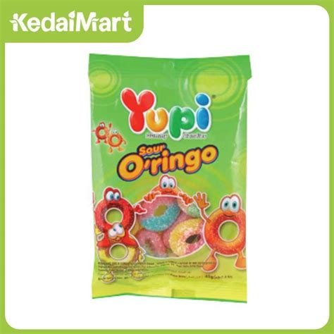 Jual Yupi Candy Gummy Sour O'Ringo 45 Gram di Seller KedaiMart - Menteng Dalam, Kota Jakarta ...