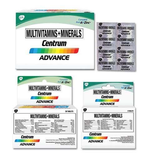 Centrum Advance Dosage & Drug Information | MIMS Philippines