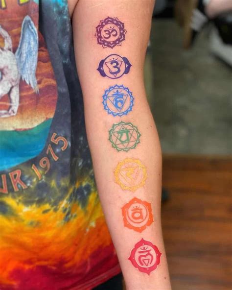 Chakra Tattoo Ideas Over Forearm | Chakra tattoo, Hippie tattoo, Tattoos