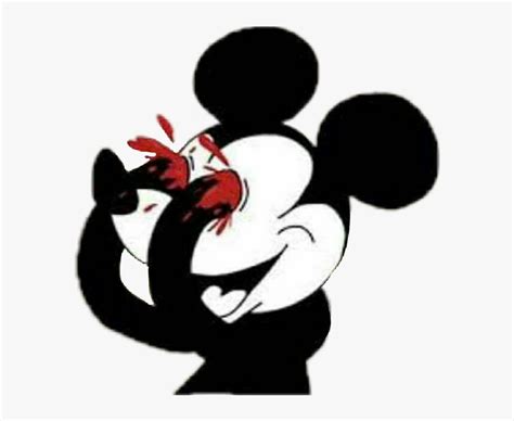 Sad Mickey Mouse Images Blood - Mickey Hands In Eyes, HD Png Download , Transparent Png Image ...