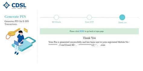 CDSL TPIN Explained with Example