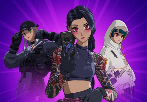 Cyber Infiltration Pack - Cost, Included Cosmetics, New Anime Skins ...