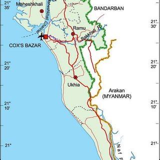 4: Map of Cox's Bazar Municipality (Paurashava) | Download Scientific ...