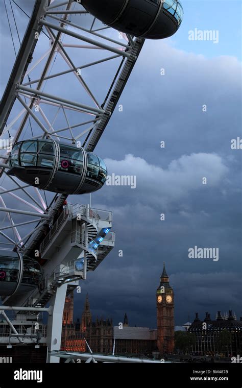 The London Eye and Big Ben Stock Photo - Alamy