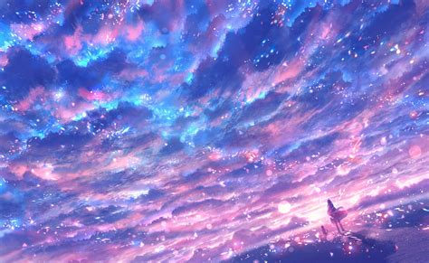 [200+] Anime Sky Backgrounds | Wallpapers.com