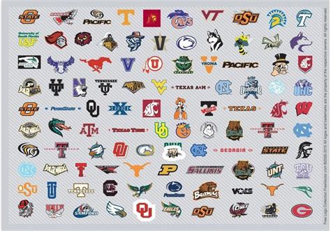 NCAA Men’s Basket Logos Pt2 61994 Vector Art at Vecteezy