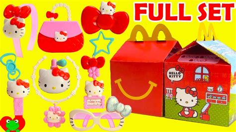 Collect Hello Kitty McDonald's Happy Meal Toys - YouTube