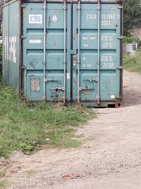 For Rent: 20 Ft Shipping / Storage Container - Quarry Hill Spanish Town