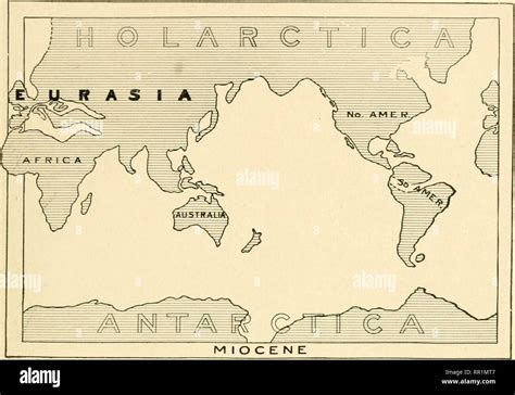 Miocene Epoch Map