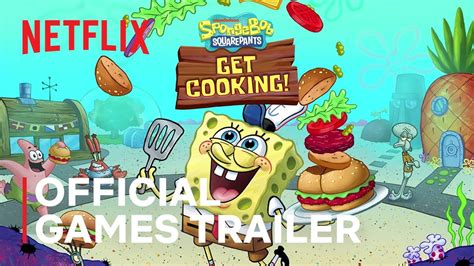 SpongeBob: Get Cooking | Official Game Trailer | Netflix ...