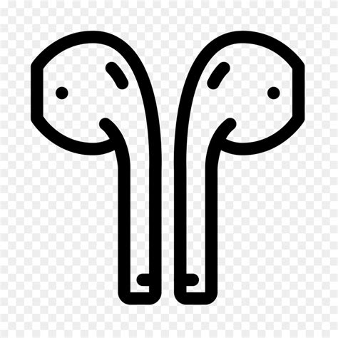 Earbud Headphones Icon - Earbuds PNG - FlyClipart