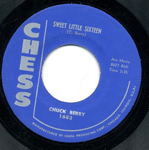 Chuck Berry - Sweet Little Sixteen (1958, Vinyl) | Discogs