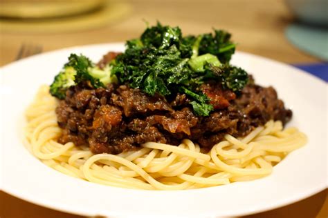 Lentil & Mushroom “Spag Bol” – The Casual Vegan