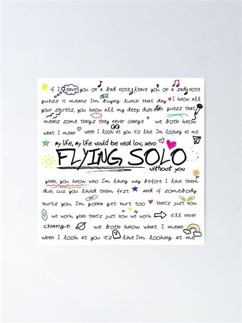 ""Flying Solo" Julie and the Phantoms" Poster for Sale by maggikarp | Redbubble