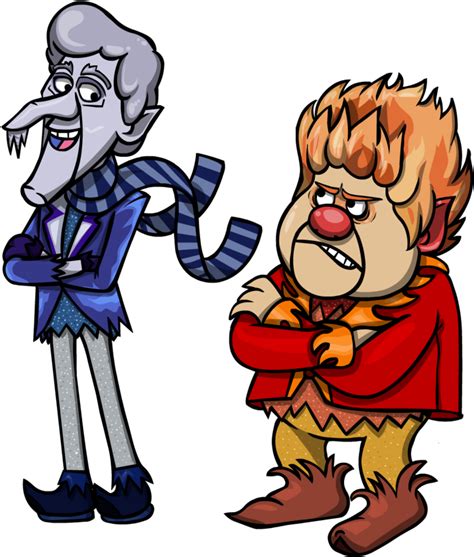 Snow Miser And Heat Miser - Heat Miser Snow Miser Clip Art - Full Size ...