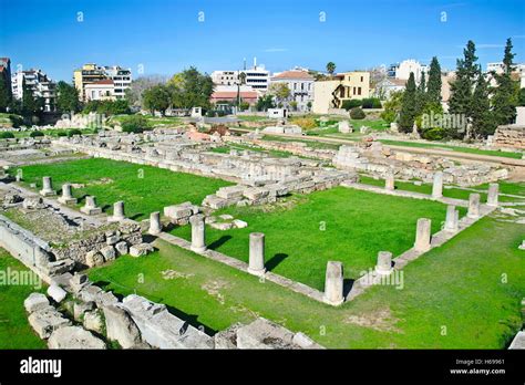 ancient cemetery Kerameikos Athens Greece Stock Photo - Alamy