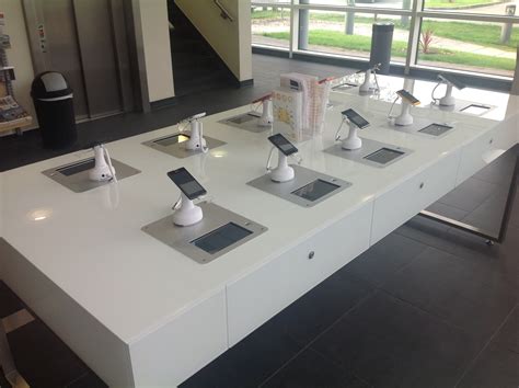 Interactive Phone Shop Table Display – Crucially Digital