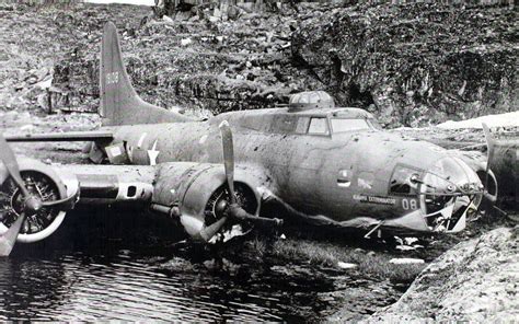 Crash of a Boeing B-17E Flying Fortress in Greenland | Bureau of Aircraft Accidents Archives