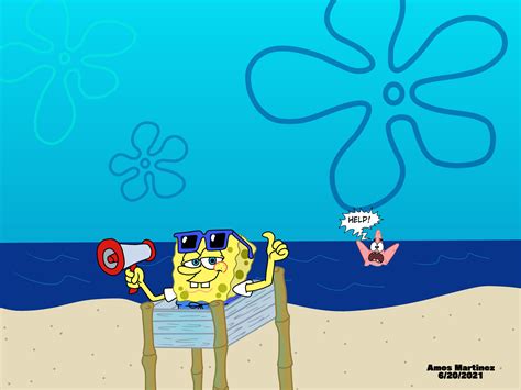 SpongeGuard on Duty by ArtisticAmos on DeviantArt