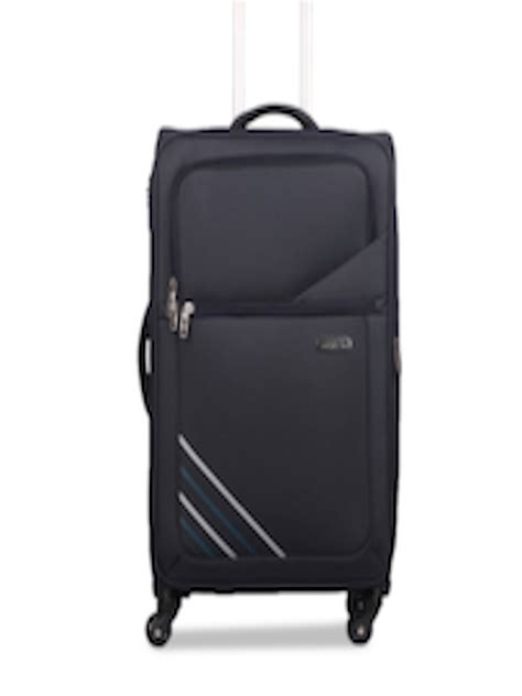 Buy NOVEX Blue Solid Soft Sided Trolley Suitcase - Trolley Bag for ...