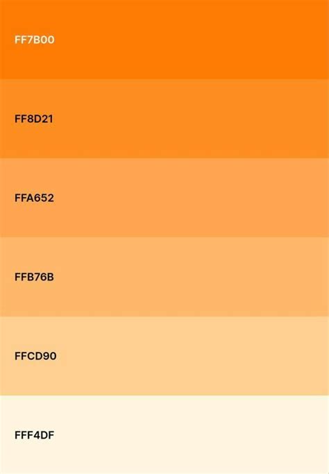 Pin by Kelvin on Pleasant orange shopping mood | Orange palette, Orange ...