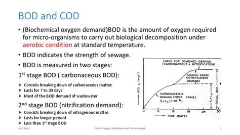 BOD and COD Notes | PDF