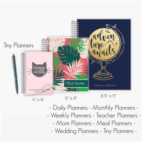 MamatheFox - Planner sizes