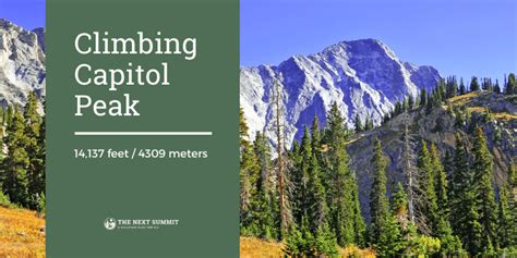 Climbing Capitol Peak: 14er Route Info, Map & Advice | The Next Summit ...