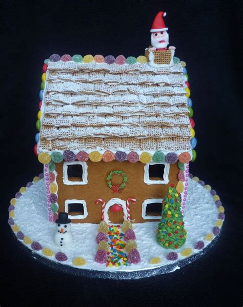 Gingerbread House Cake - CakeCentral.com