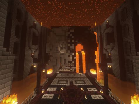 Nether Castle Minecraft Map