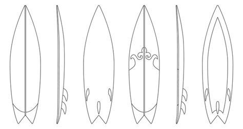 Surfboard Outline