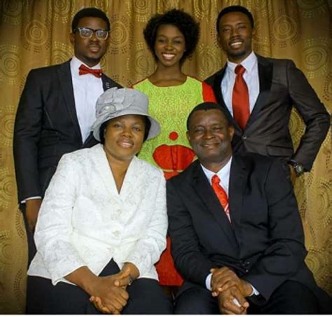 Adorable Photos of Mike Bamiloye of Mount Zion Films with Family