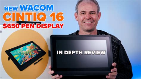 Wacom Cintiq 16 review. An inexpensive Pen display from Wacom ...