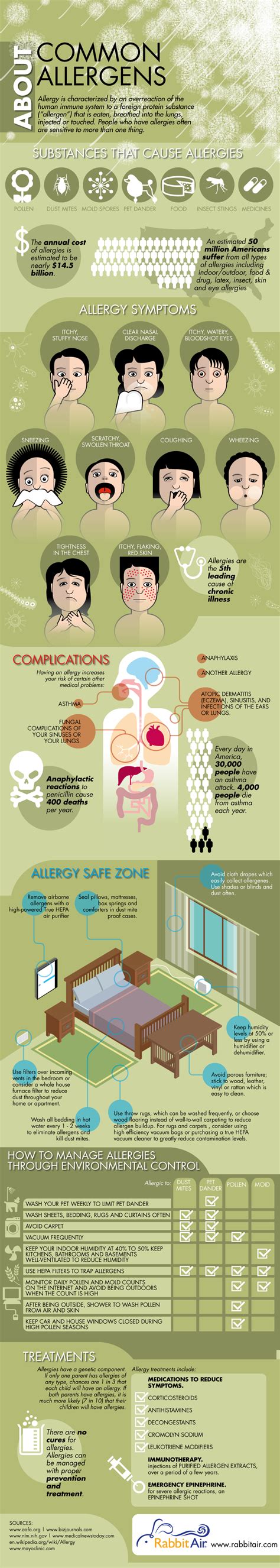 Common Allergens Infographic – Rabbit Air