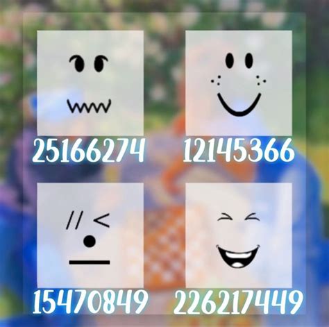 Bloxburg Face Codes : Bloxburg Face Codes Aesthetic : 3 - Get all the latest ... : Here is a ...