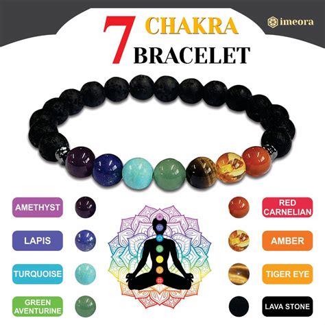 Connect with Your Inner Self: The 7 Chakra Bracelet – Imeora