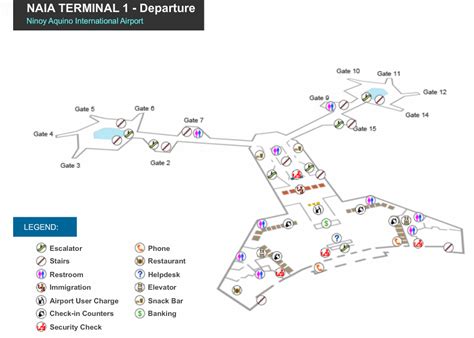 Manila Airport Maps