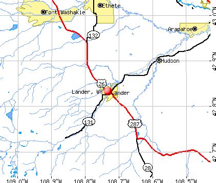 Lander, Wyoming (WY 82520) profile: population, maps, real estate ...