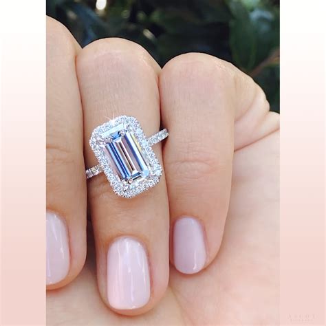 Custom Emerald-Cut Engagement Ring – Ascot Diamonds