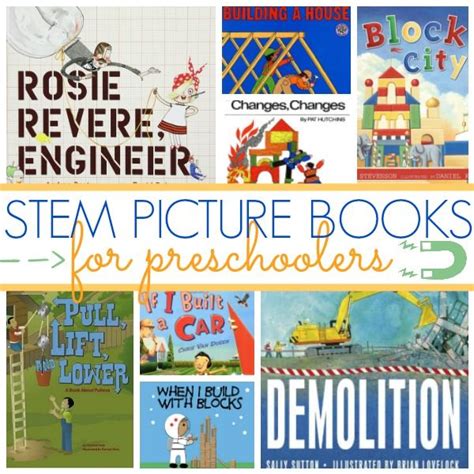 10+ STEM Picture Books For Preschoolers | Preschool books, Stem books ...