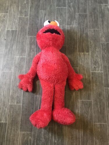 Sesame Street Jumbo Elmo Stuffed Animal, 41 inches Giant Plush ...