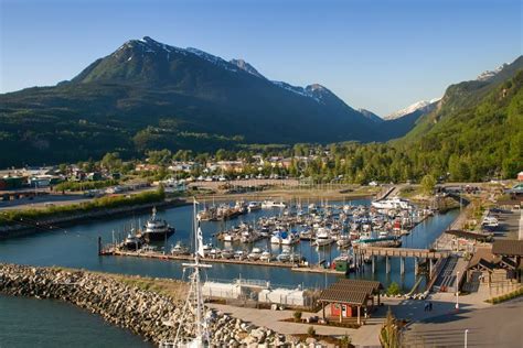 Skagway, Alaska stock photo. Image of skagway, marina - 9792564