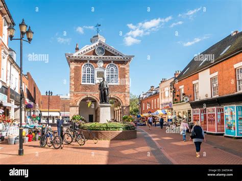 Tamworth town hall Market place Tamworth town Staffordshire England UK GB UK Europe Stock Photo ...