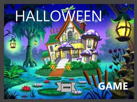 Halloween game - online presentation