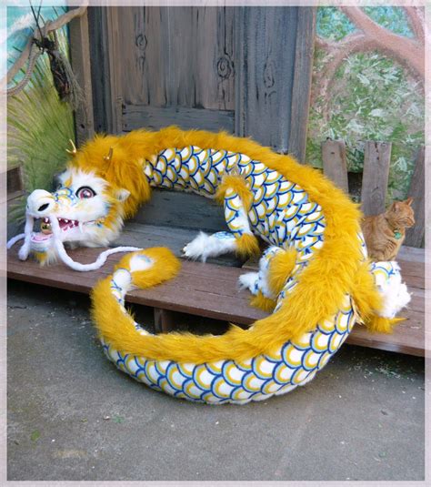 giant plush chinese dragon by LilleahWest on DeviantArt