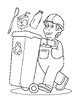 Waste recycling, Trash & Garbage Truck Coloring Pages for Kids Pack 2