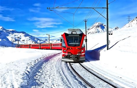 Winter experience with Bernina Express: an unforgettable trip