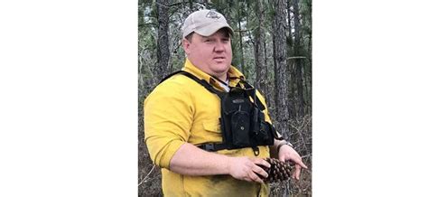 North Carolina Wildlife Resources Commission forester Casey Phillips ...