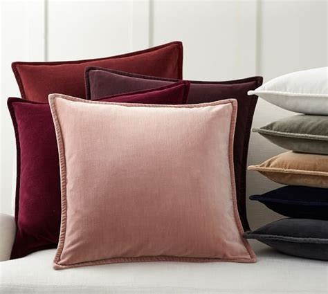 Washed Velvet Pillow Covers | Almohadas de colores, Fundas de cojines ...